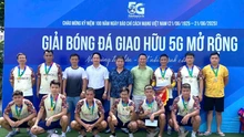 TTVH - VNA giành ngôi Á quân giải bóng đá 5G mở rộng