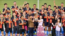 Bóng đá Hà Nam Ninh lên ngôi