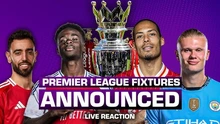 Toàn bộ lịch thi đấu Ngoại hạng Anh 2025-26 của MU, Man City, Liverpool, Arsenal và Chelsea