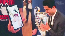 Khoảnh khắc Chủ tịch PSG gọi điện báo tin vui cho cựu đội trưởng khiến người hâm mộ thích thú