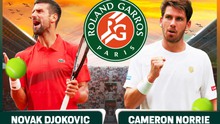 Link xem trực tiếp Roland Garros 2025 hôm nay 1/6 