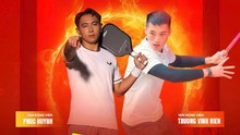 Thắng Lý Hoàng Nam và Linh Giang, cặp Phúc Huỳnh và Trương Vinh Hiển vô địch pickleball
