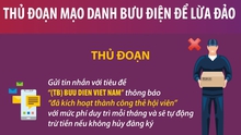 Cảnh báo thủ đoạn mạo danh bưu điện để lừa đảo
