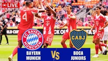 Lịch thi đấu bóng đá hôm nay 21/6: Trực tiếp Bayern Munich đấu với Boca Juniors