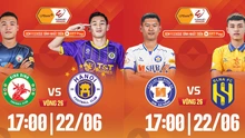 TRỰC TIẾP bóng đá V-League vòng cuối: Ai trụ hạng thành công?