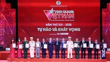 Chương trình “Vinh quang Việt Nam” năm 2025: Tôn vinh những con người cống hiến vì Tổ quốc