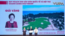 Tác phẩm Quy hoạch tổ hợp sân gôn Golden Sands Golf Resort đạt giải Vàng trong Giải thưởng Quy hoạch đô thị Quốc gia lần thứ IV