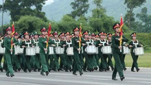 Hình ảnh hợp luyện chuẩn bị Lễ diễu binh, diễu hành Kỷ niệm 80 năm Quốc khánh