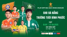 TRỰC TIẾP bóng đá Đà Nẵng vs Bình Phước 18h00 hôm nay, play-off V-League