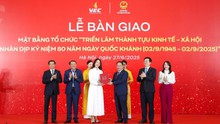 Bàn giao mặt bằng Triển lãm Thành tựu kinh tế - xã hội Kỷ niệm 80 năm Ngày Quốc khánh