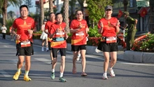 Nhiều gia đình tham gia giải chạy phong trào "Chung một quyết tâm – Vì cộng đồng không ma túy”