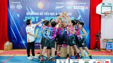 Kết thúc giải bóng rổ học sinh Tiểu học và Trung học cơ sở Hà Nội