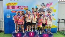 Tuyển trẻ CLB Pickleball Công an Nhân dân gặt hái nhiều thành công trong lần đầu ra quân