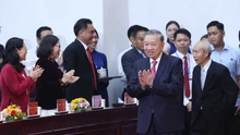Tổng Bí thư Tô Lâm dự Lễ công bố Nghị quyết, quyết định thành lập Thành phố, Đảng bộ và lãnh đạo TP.HCM