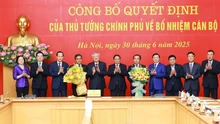 Thủ tướng Phạm Minh Chính trao quyết định bổ nhiệm 2 Bí thư Tỉnh uỷ làm cán bộ cấp Thứ trưởng