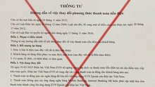 Cảnh giác với văn bản giả mạo EVN phát tán thông tin sai lệch