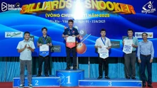 Dàn sao Dương Quốc Hoàng, Thanh Tự giúp TP.HCM vô địch Giải Billiards & Snooker 2025