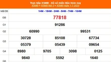 XSMB 1/7 - Kết quả Xổ số miền Bắc hôm nay 1/7/2025 - Kết quả XSMB thứ Ba ngày 1 tháng 7