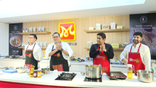 Trình diễn nấu ăn trực tiếp tại Tuần lễ ẩm thực "Hương vị Peru"