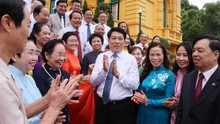 Chủ tịch nước gặp mặt đại biểu khuyến học tiêu biểu toàn quốc