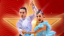 Phan Hiển cùng học trò Khánh Thi giành 3 HCV dancesport tại giải đấu lớn