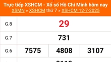 XSHCM 12/7 - XSTP thứ Bảy - Kết quả xổ số Hồ Chí Minh hôm nay ngày 12/7/2025