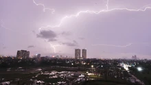 Cảnh báo mưa dông ở Hà Nội và mưa lớn cục bộ ở nhiều khu vực