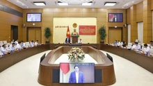 Tổ công tác của Bộ Chính trị làm việc với Ban Thường vụ Đảng ủy Quốc hội, Ban Thường vụ Đảng ủy Chính phủ