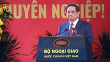 Thủ tướng Phạm Minh Chính: Đảng bộ Bộ Ngoại giao có quyết tâm cao, khát vọng lớn, tinh thần chiến đấu và đổi mới mạnh mẽ