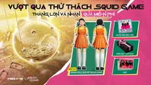 Bước vào vũ trụ Squid Game của Netflix trong Garena Free