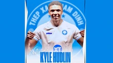 Ngoại binh Kyle Hudlin của Nam Định: Đến Crouch cũng phải ngước nhìn, từng được Man City theo đuổi