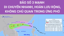 Bão số 3 mạnh, di chuyển nhanh, hoàn lưu rộng, không chủ quan trong ứng phó
