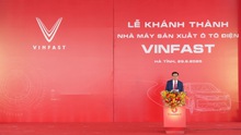Nhà máy Vinfast Vũng Áng chính thức vận hành, công suất ban đầu 200.000 xe/năm