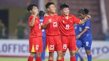Kết quả bóng đá vòng loại nữ châu Á 2026: ĐT Việt Nam thắng đậm đại diện Tây Á