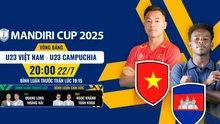 Trận  Việt Nam vs Campuchia diễn ra khi nào? Xem trực tiếp bóng đá U23 Đông Nam Á ở đâu?