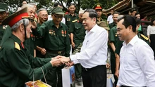 Chủ tịch Quốc hội Trần Thanh Mẫn tri ân các Anh hùng Liệt sỹ, người có công tại tỉnh Thái Nguyên