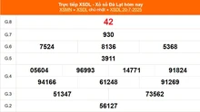XSDL 20/7 - Kết quả xổ số Đà Lạt hôm nay 20/7/2025 - Trực tiếp XSDL ngày 20 tháng 7