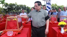 Thủ tướng dự lễ truy điệu, an táng hài cốt liệt sĩ tại An Giang