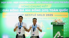 16 đội bóng dự giải bóng đá Nhi đồng toàn quốc Cúp Nestlé Milo 2025