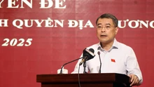 Trưởng ban Tổ chức Trung ương Lê Minh Hưng tiếp xúc cử tri tại Hà Tĩnh
