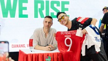 Dimitar Berbatov tái ngộ fan Việt tại sự kiện “Together we rise”