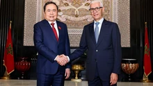 Chủ tịch Quốc hội Trần Thanh Mẫn hội đàm với Chủ tịch Hạ viện Maroc