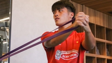 U23 Việt Nam rèn thể lực, sung sức chờ đấu Indonesia ở chung kết