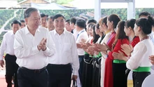 Tổng Bí Thư Tô Lâm dự Lễ khởi công Trường liên cấp Tiểu học, Trung học cơ sở xã Si Pa Phìn, tỉnh Điện Biên