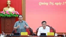 Thủ tướng chủ trì làm việc với Ban Thường vụ Tỉnh uỷ Quảng Trị