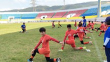 HLV Mai Đức Chung dự lễ bốc thăm Asian Cup, giao giáo án cho Ban huấn luyện