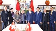 Chủ tịch Quốc hội Trần Thanh Mẫn tiếp Chủ tịch Hội Hữu nghị Thụy Sĩ - Việt Nam