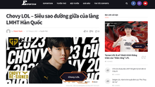 EsportsVN đồng hành cùng Chovy LOL chinh phục đỉnh cao LMHT