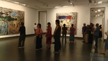 Miền tự do trong triển lãm 'Ngày thứ 49 lần thứ 4' của họa sĩ Nguyễn Ngọc Phương
