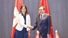 Chủ tịch Quốc hội Trần Thanh Mẫn hội kiến Chủ tịch Hạ viện Thụy Sĩ Maja Riniker